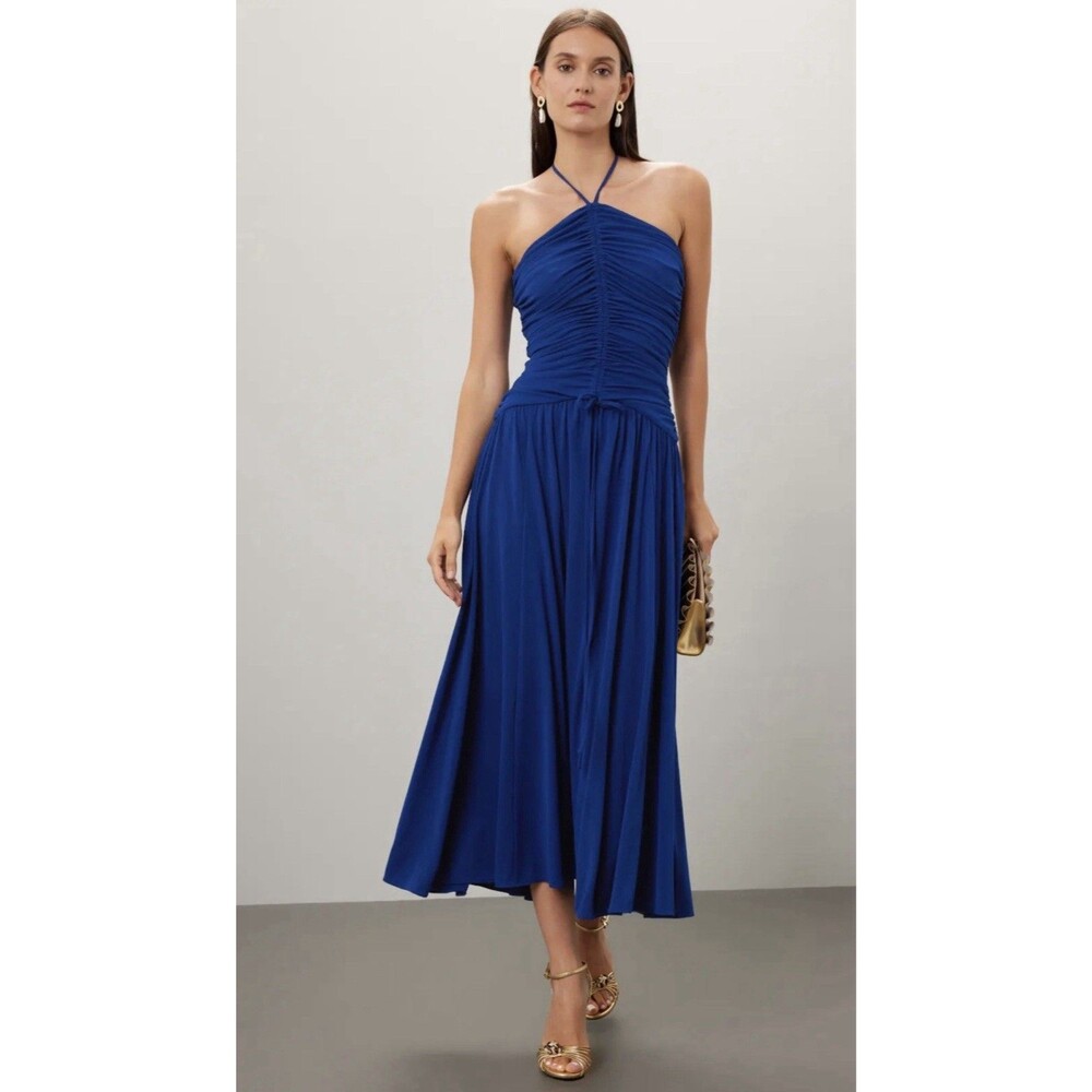 Zac Posen Matte Jersey Halter Gown Size 6